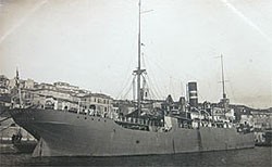 Durante i bombardamenti .....